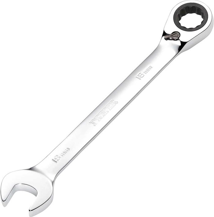 Tooled Up | Draper Draper Hi Torq Ratchet Combination Spanner 18mm Draper Draper Hi Torq Ratchet Combination Spanner 18mm