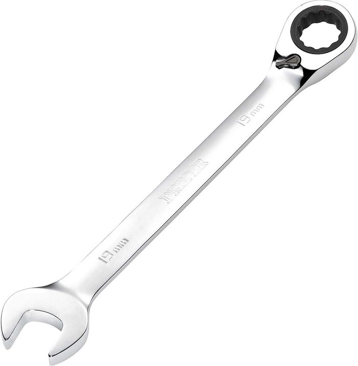 Tooled Up | Draper Draper Hi Torq Ratchet Combination Spanner 19mm Draper Draper Hi Torq Ratchet Combination Spanner 19mm