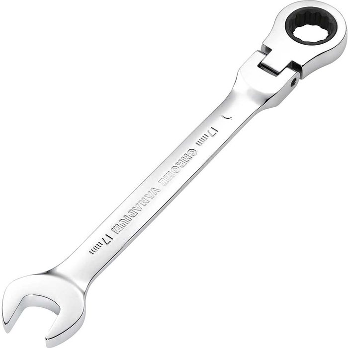 Tooled Up | Draper Draper Hi Torq Flexible Ratchet Combination Spanner 17mm Draper Draper Hi Torq Flexible Ratchet Combination Spanner 17mm