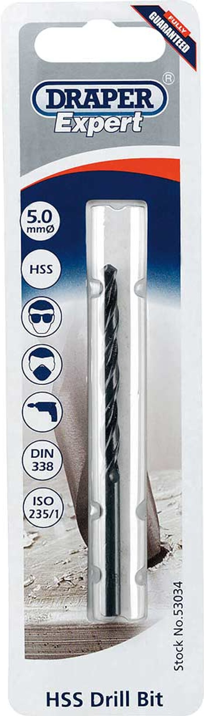 Tooled Up | Draper Draper Expert HSS Metric Tap Drill Bit 5mm Draper Draper Expert HSS Metric Tap Drill Bit 5mm