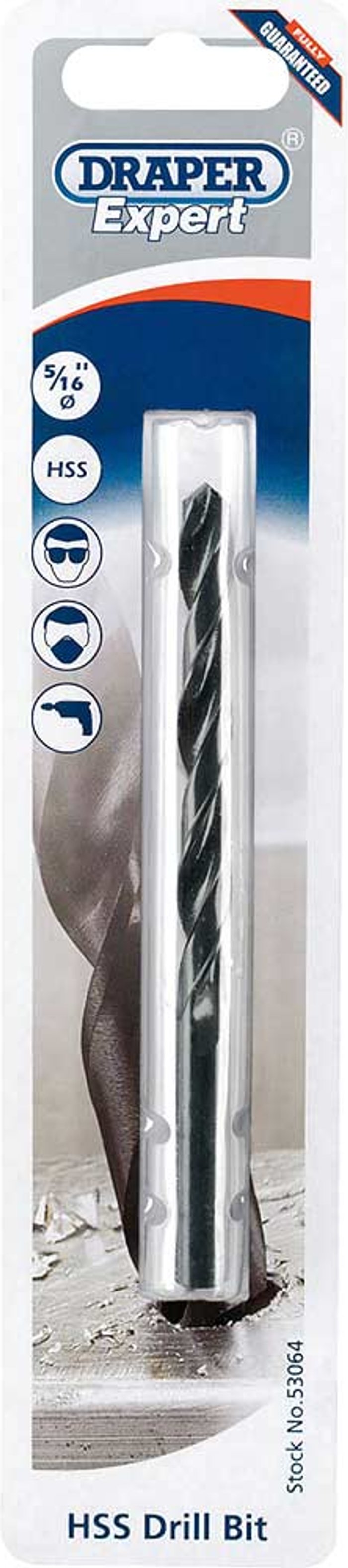 Tooled Up | Draper Draper Expert HSS Drill Bit Imperial 5/16 Draper Draper Expert HSS Drill Bit Imperial 5/16