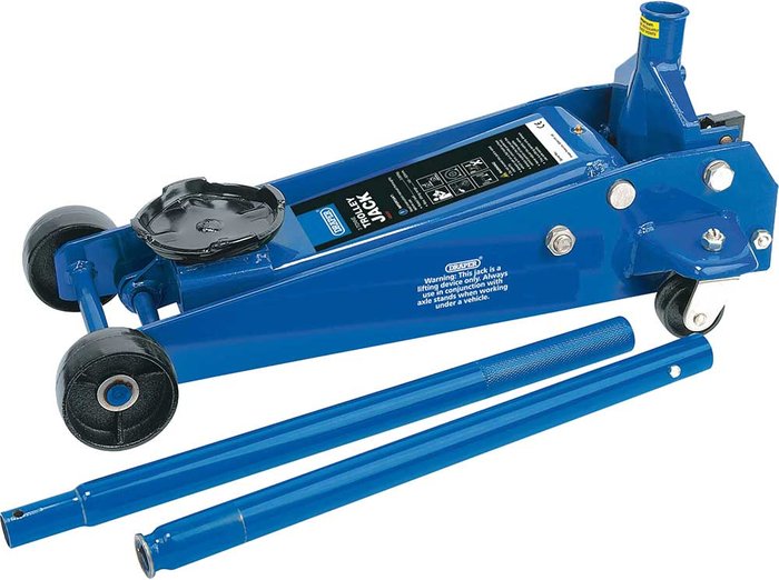 Tooled Up | Draper Draper 3t Heavy Duty Garage Trolley Jack 3 Tonne Draper Draper 3t Heavy Duty Garage Trolley Jack 3 Tonne