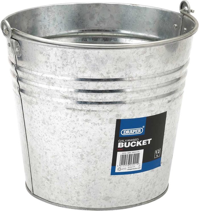 Tooled Up | Draper Draper Galvanised Steel Bucket Draper Draper Galvanised Steel Bucket