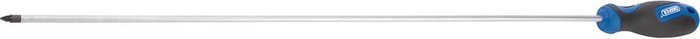 Tooled Up | Draper Draper Extra Long Reach Soft Grip Pozi Screwdriver PZ1 450mm Draper Draper Extra Long Reach Soft Grip Pozi Screwdriver PZ1 450mm