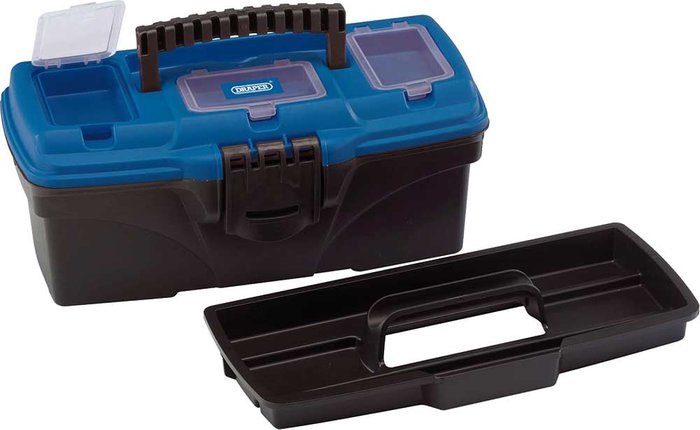Tooled Up | Draper Draper Plastic Tool Box and Tote Tray 320mm Draper Draper Plastic Tool Box and Tote Tray 320mm
