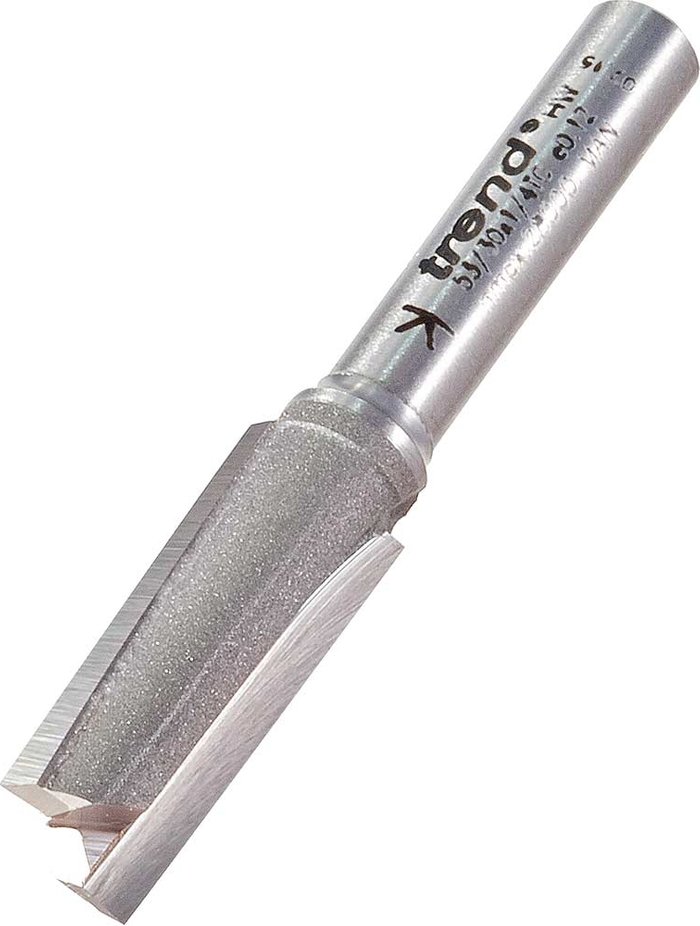 Tooled Up | Trend Trend Down Cut Shear Two Flute Router Cutter 9.5mm 25mm 1/4 Trend Trend Down Cut Shear Two Flute Router Cutter 9.5mm 25mm 1/4