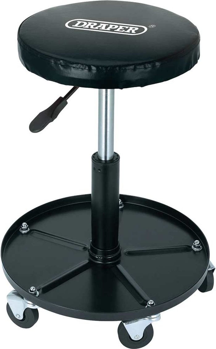 Tooled Up | Draper Draper WS-1-B Adjustable Work Seat Draper Draper WS-1-B Adjustable Work Seat