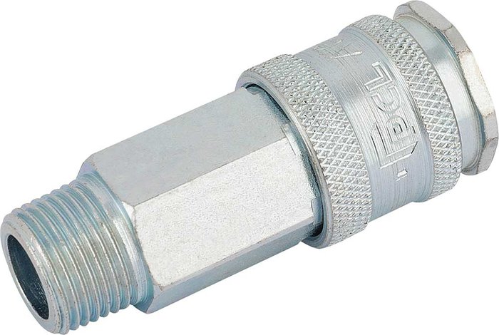 Tooled Up | Draper Draper Euro Air Coupling Male Thread 3/8 Draper Draper Euro Air Coupling Male Thread 3/8