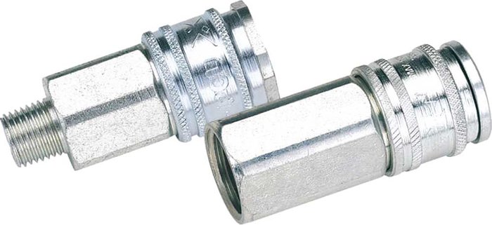 Tooled Up | Draper Draper Euro Air Coupling Male Thread 1/2 Draper Draper Euro Air Coupling Male Thread 1/2
