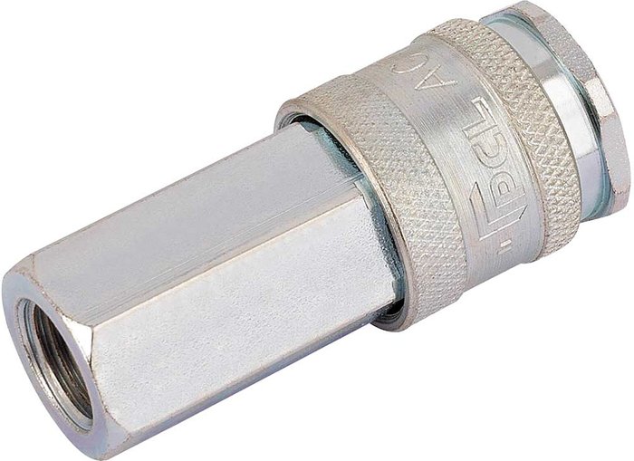 Tooled Up | Draper Draper Euro Air Line Coupling Female Thread 1/4 Draper Draper Euro Air Line Coupling Female Thread 1/4