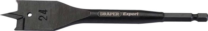 Tooled Up | Draper Draper Expert Flat Wood Bit 24mm 150mm Draper Draper Expert Flat Wood Bit 24mm 150mm