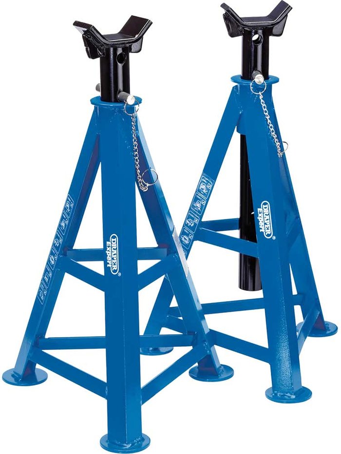 Tooled Up | Draper Draper Axle Stands 6 Tonne Draper Draper Axle Stands 6 Tonne