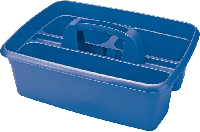 Tooled Up | Draper Draper 3 Compartment Tool Storage Tote Tray / Cleaning Caddy Draper Draper 3 Compartment Tool Storage Tote Tray / Cleaning Caddy