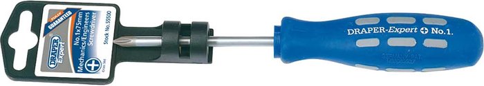 Tooled Up | Draper Draper Expert Mechanics / Engineers Phillips Screwdriver PH1 75mm Draper Draper Expert Mechanics / Engineers Phillips Screwdriver PH1 75mm