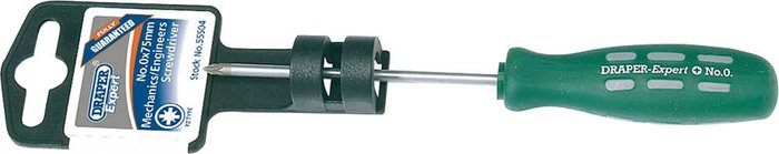 Tooled Up | Draper Draper Expert Mechanics Pozi Screwdriver PZ0 75mm Draper Draper Expert Mechanics Pozi Screwdriver PZ0 75mm