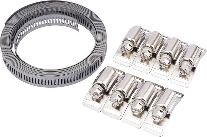 Tooled Up | Draper Draper Loose Hose Clip Band Set 12mm 3m Draper Draper Loose Hose Clip Band Set 12mm 3m