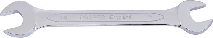 Tooled Up | Draper Draper Expert Double Open Ended Spanner Metric 17mm x 19mm Draper Draper Expert Double Open Ended Spanner Metric 17mm x 19mm