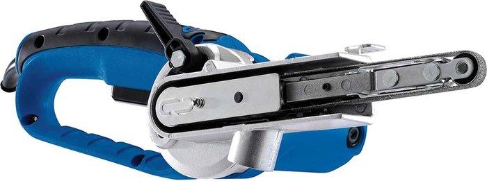 Tooled Up | Draper Draper 13mm Mini Belt Sander (400W) - Blue Draper Draper 13mm Mini Belt Sander (400W) - Blue