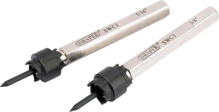 Tooled Up | Draper Draper 2 Piece Spot Weld Cutter Drill Bit Set Draper Draper 2 Piece Spot Weld Cutter Drill Bit Set