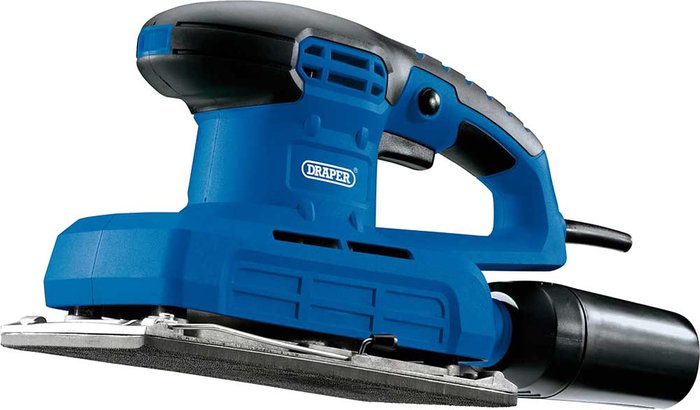 Tooled Up | Draper Draper 1/2 Sheet Sander (300W) - Blue Draper Draper 1/2 Sheet Sander (300W) - Blue