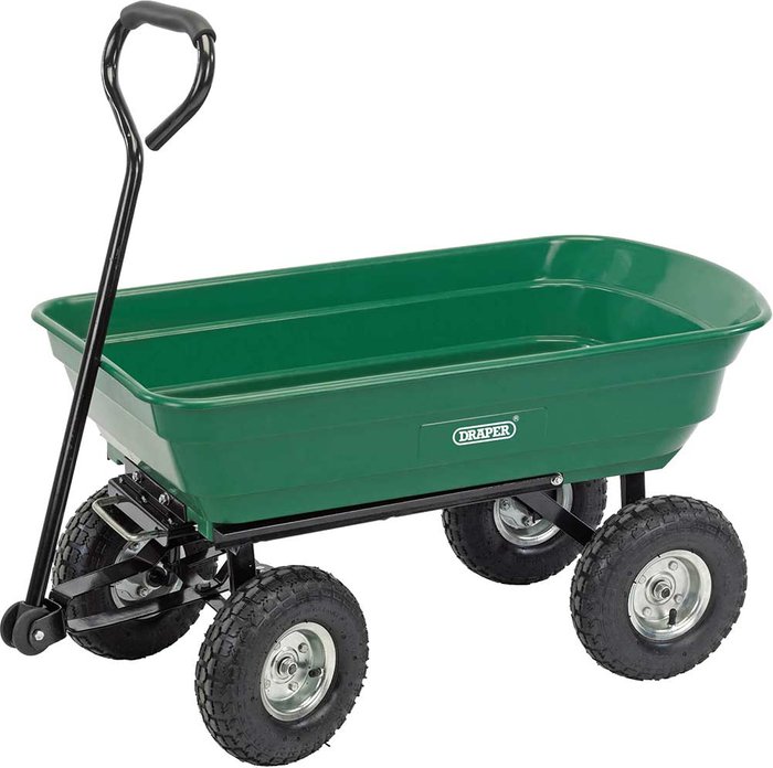 Tooled Up | Draper Draper Tipping Garden Trolley 200kg Draper Draper Tipping Garden Trolley 200kg