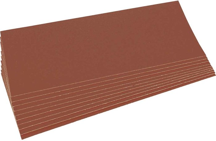 Tooled Up | Draper Draper Clip On 1/2 Sanding Sheets 80g Pack of 10 Draper Draper Clip On 1/2 Sanding Sheets 80g Pack of 10