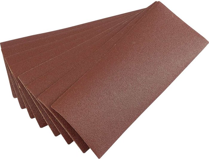 Tooled Up | Draper Draper Clip On 1/3 Sanding Sheets 92mm x 232mm 100g Pack of 10 Draper Draper Clip On 1/3 Sanding Sheets 92mm x 232mm 100g Pack of 10