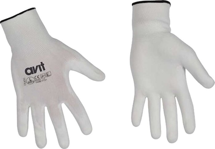 Tooled Up | Avit Avit Polyurethane Coated Gloves White XL Pack of 1 Avit Avit Polyurethane Coated Gloves White XL Pack of 1