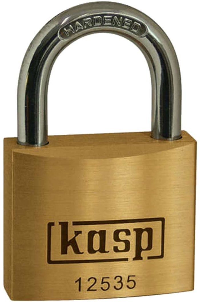 Tooled Up | KASP Kasp 125 Series Premium Brass Padlock 35mm Standard KASP Kasp 125 Series Premium Brass Padlock 35mm Standard