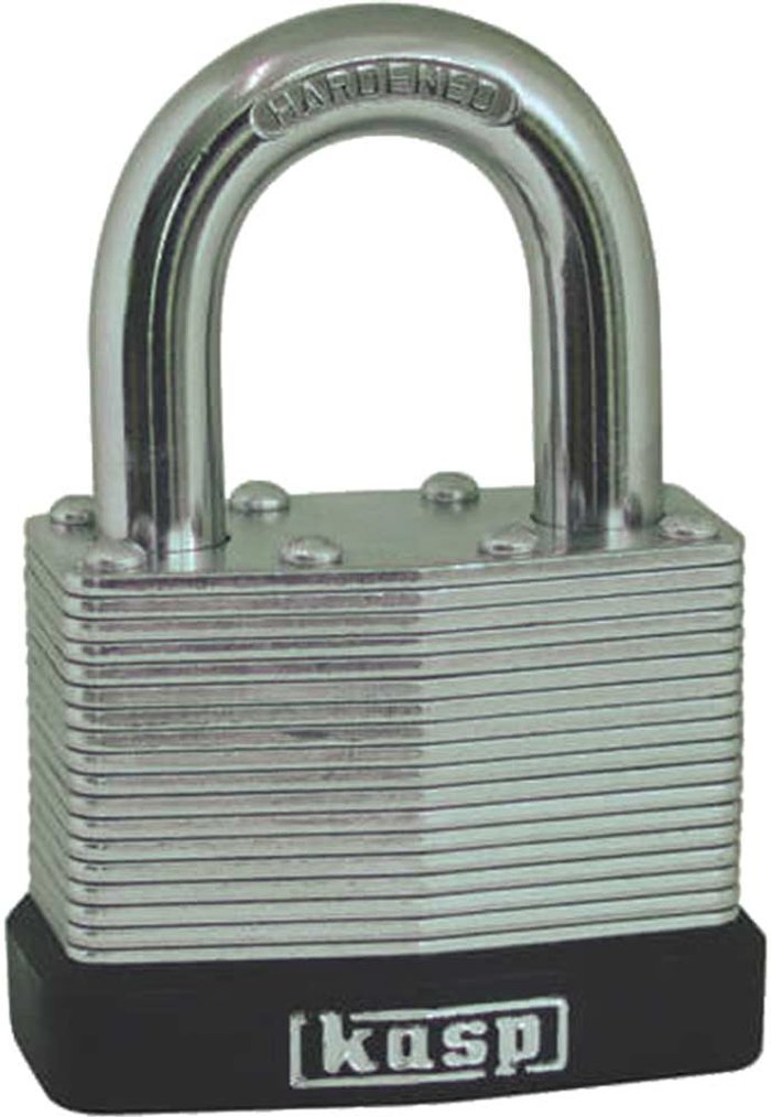 Tooled Up | KASP Kasp 130 Series Laminated Steel Padlock 50mm Standard KASP Kasp 130 Series Laminated Steel Padlock 50mm Standard