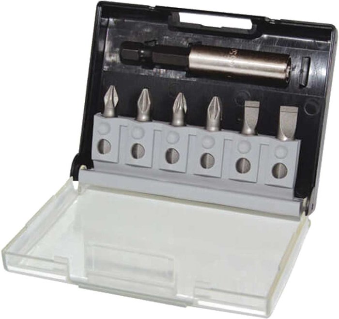 Tooled Up | CK Tools CK 7 Piece Screwdriver Bit Set CK Tools CK 7 Piece Screwdriver Bit Set