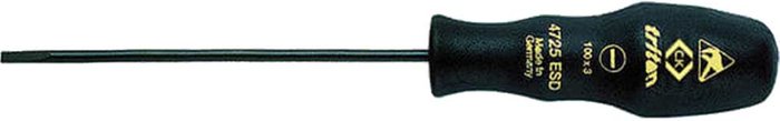 Tooled Up | CK Tools CK Triton ESD Parallel Slotted Screwdriver 5mm 250mm CK Tools CK Triton ESD Parallel Slotted Screwdriver 5mm 250mm