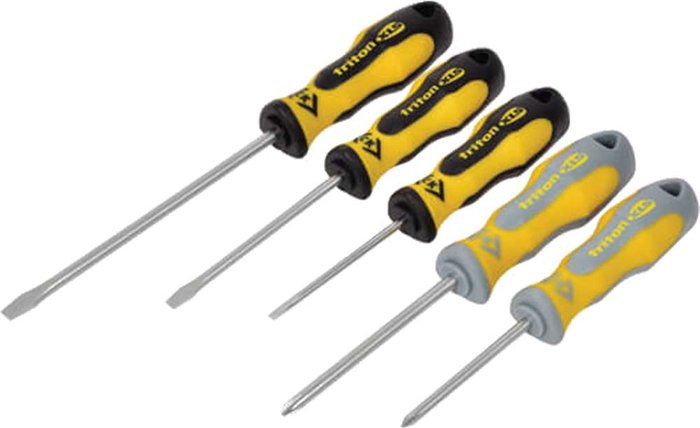 Tooled Up | CK Tools CK Triton 5 Piece XLS Screwdriver Set CK Tools CK Triton 5 Piece XLS Screwdriver Set