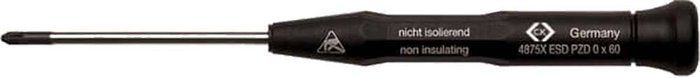 Tooled Up | CK Tools CK Xonic ESD Pozi Screwdriver PZ1 80mm CK Tools CK Xonic ESD Pozi Screwdriver PZ1 80mm