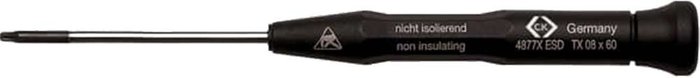 Tooled Up | CK Tools CK Xonic ESD Torx Screwdriver T6 50mm CK Tools CK Xonic ESD Torx Screwdriver T6 50mm