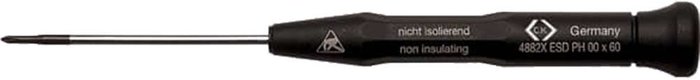Tooled Up | CK Tools CK Xonic ESD Precision Phillips Screwdriver PH000 60mm CK Tools CK Xonic ESD Precision Phillips Screwdriver PH000 60mm