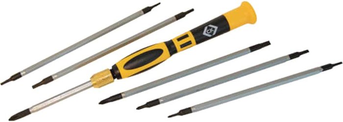 Tooled Up | CK Tools CK 7 Piece Precision Screwdriver Set CK Tools CK 7 Piece Precision Screwdriver Set