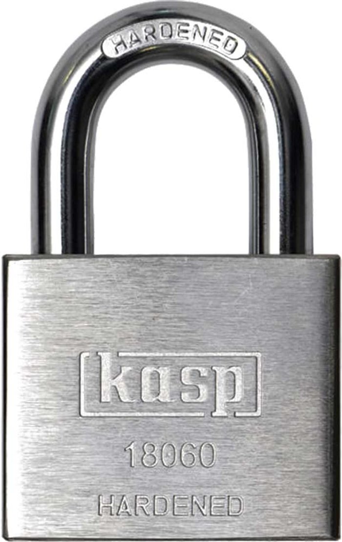 Tooled Up | KASP Kasp 180 Series Steel Padlock 60mm Standard KASP Kasp 180 Series Steel Padlock 60mm Standard