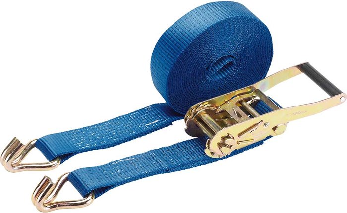 Tooled Up | Draper Draper Ratchet Tie Down Strap 50mm 8m 2.5 Tonne Draper Draper Ratchet Tie Down Strap 50mm 8m 2.5 Tonne