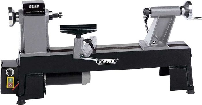 Tooled Up | Draper Draper WTL457 Compact Digital Variable Speed Wood Lathe 240v Draper Draper WTL457 Compact Digital Variable Speed Wood Lathe 240v