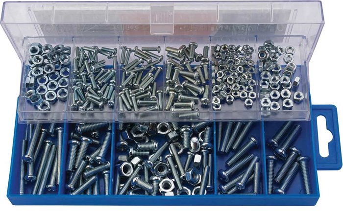 Tooled Up | Draper Draper 366 Piece Panhead Screw and Nut Assortment Draper Draper 366 Piece Panhead Screw and Nut Assortment