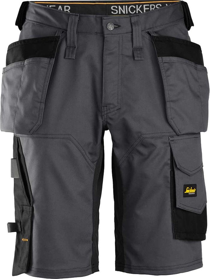 Tooled Up | Snickers Snickers 6151 Allround Work Stretch Loose Fit Holster Pockets Shorts Grey 44 Snickers Snickers 6151 Allround Work Stretch Loose Fit Holster Pockets Shorts Grey 44