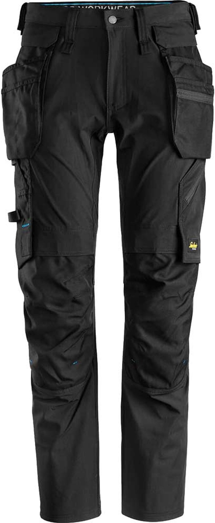 Tooled Up | Snickers Snickers 6208 Lite Work Stretch Trousers Holster Pockets Black 44 Snickers Snickers 6208 Lite Work Stretch Trousers Holster Pockets Black 44