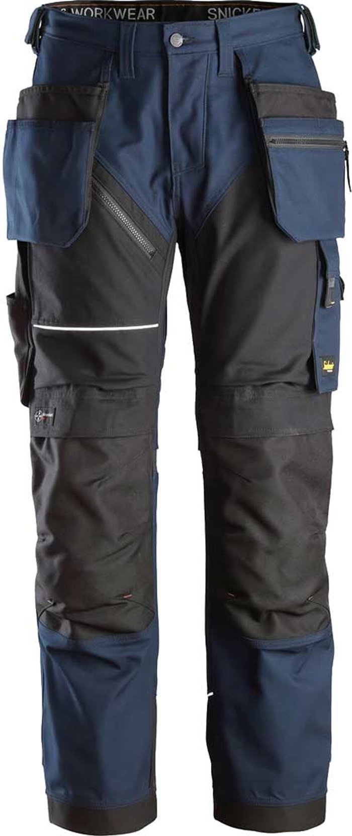 Tooled Up | Snickers Snickers 6214 Ruff Work Canvas Trousers Holster Pockets Navy / Black 36 Snickers Snickers 6214 Ruff Work Canvas Trousers Holster Pockets Navy / Black 36