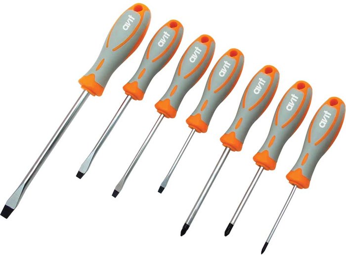 Tooled Up | Avit Avit 7 Piece Screwdriver Set Avit Avit 7 Piece Screwdriver Set