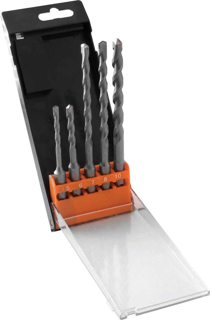 Tooled Up | Avit Avit 5 Piece SDS Plus Masonry Drill Bit Set Metric Avit Avit 5 Piece SDS Plus Masonry Drill Bit Set Metric