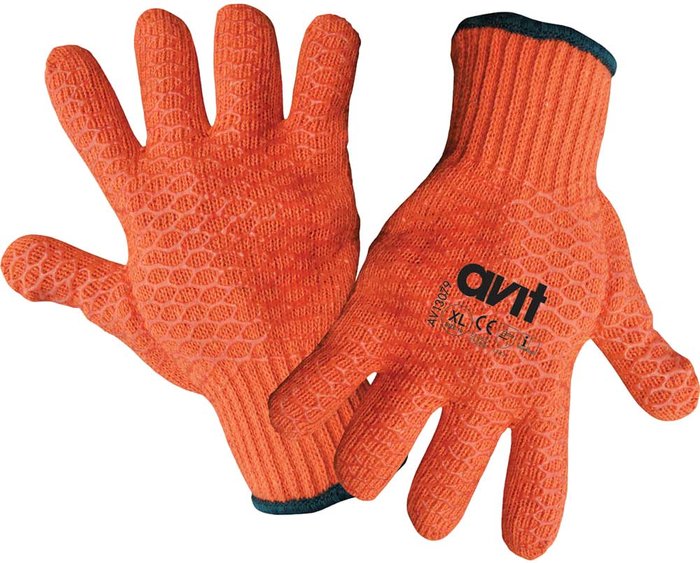 Tooled Up | Avit Avit Seamless Gripper Gloves Orange L Avit Avit Seamless Gripper Gloves Orange L