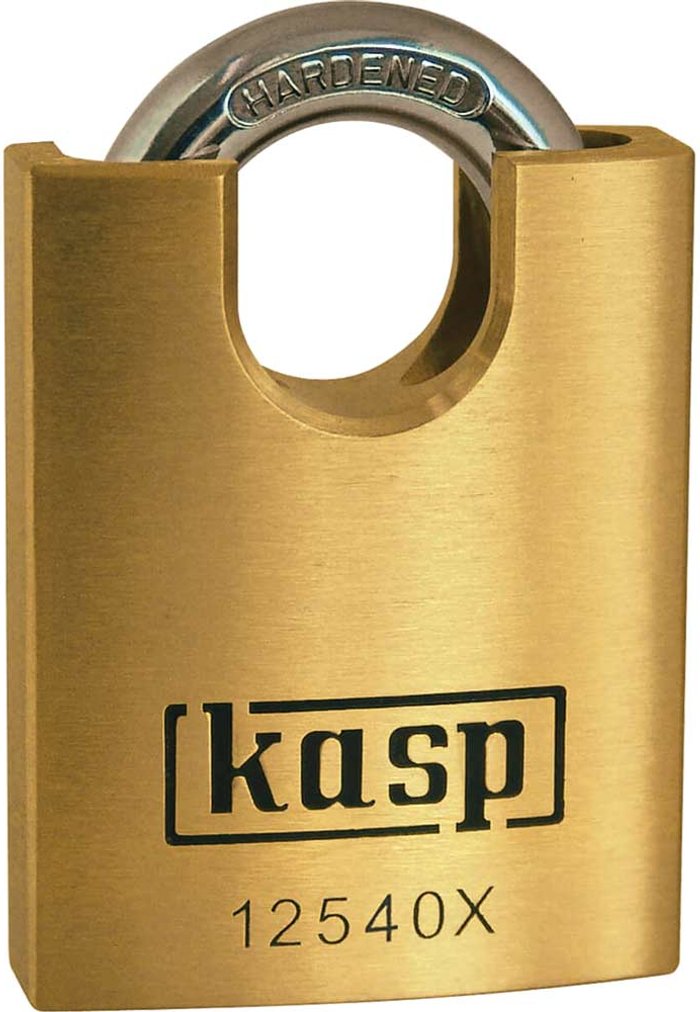 Tooled Up | KASP Kasp 125 Series Premium Brass Padlock Closed Shackle 40mm Standard KASP Kasp 125 Series Premium Brass Padlock Closed Shackle 40mm Standard
