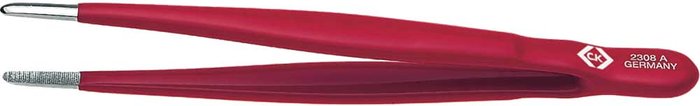 Tooled Up | CK Tools CK Precision Universal Red Coated Fine Blunt Tip Tweezers CK Tools CK Precision Universal Red Coated Fine Blunt Tip Tweezers