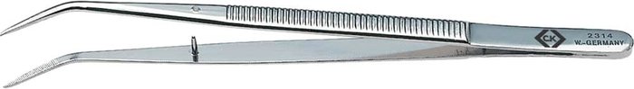 Tooled Up | CK Tools CK Precision Universal Bent Fine Blunt Tip Tweezers CK Tools CK Precision Universal Bent Fine Blunt Tip Tweezers